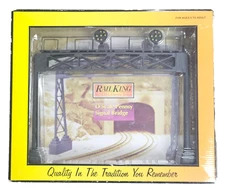 MTH RailKing 30-11030 Pennsy Signal Bridge - O Scale