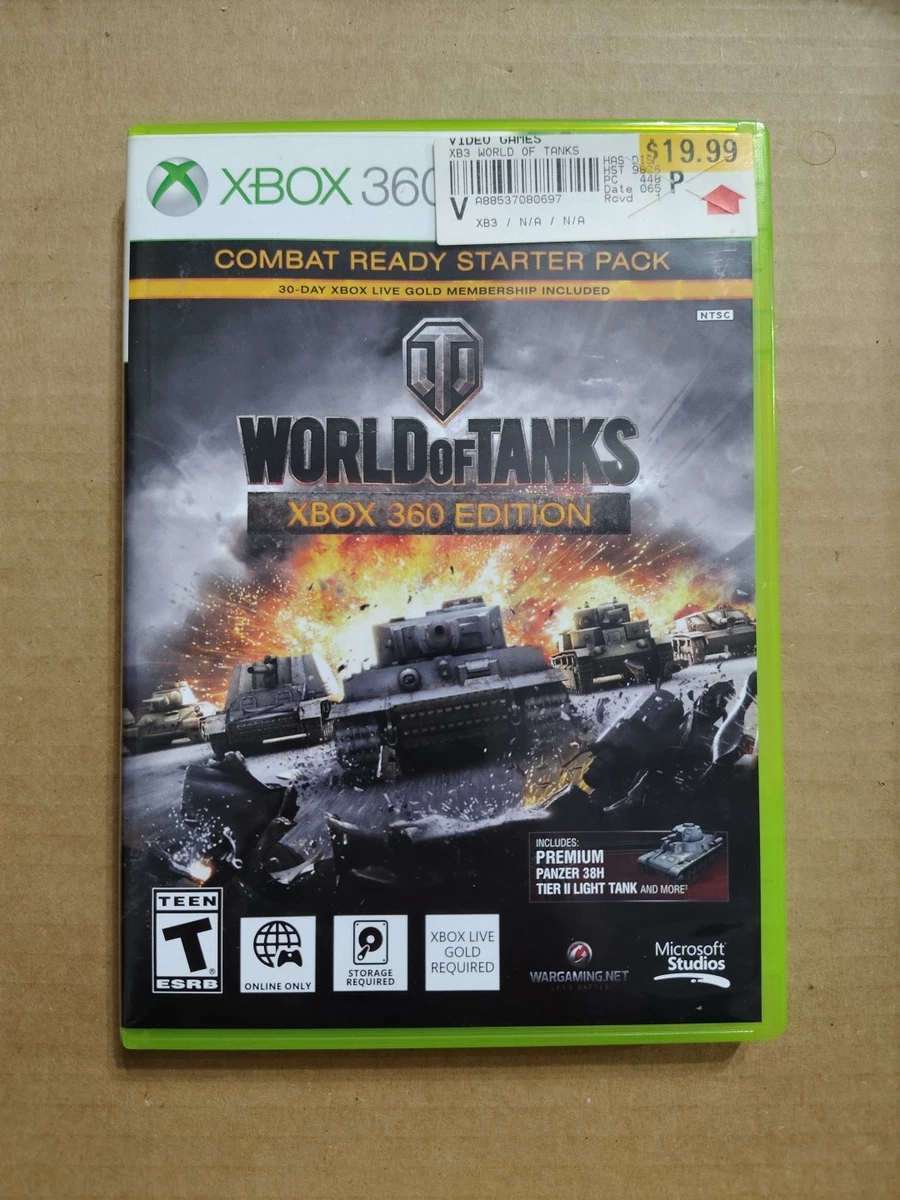 XBOX360 ワールドオブタンク XBOX360 Edition 新品未開封 World of Tanks Microsoft Xbox 360 Video Games for sale - eBay