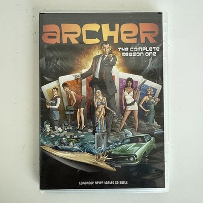 ARCHER The Complete Season One Official Twentieth Century Fox 2 Disk DVD Set