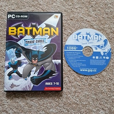 Batman Toxic Chill PC Spiel CD ROM Educational The Learning Company Ultra Rare VG