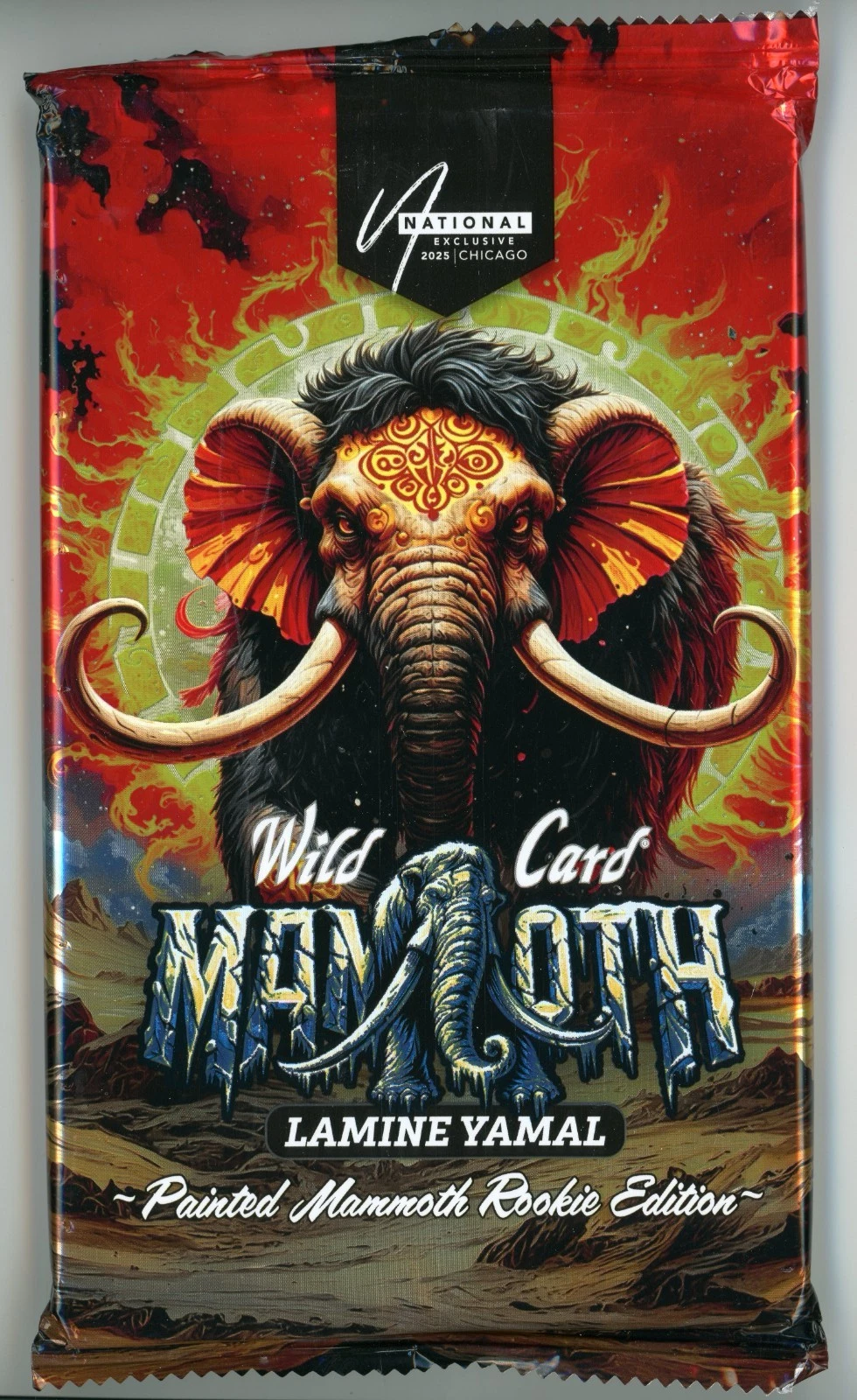 2025 Wild Card Mammoth Lamine Yamal RC 1/1 National Exclusive Sealed Pack