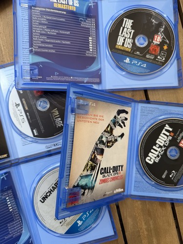 Sony PlayStation 4/5 Spiele Sammlung / The Last Of Us 2, Black Ops 3, Village… - Bild 3 von 3