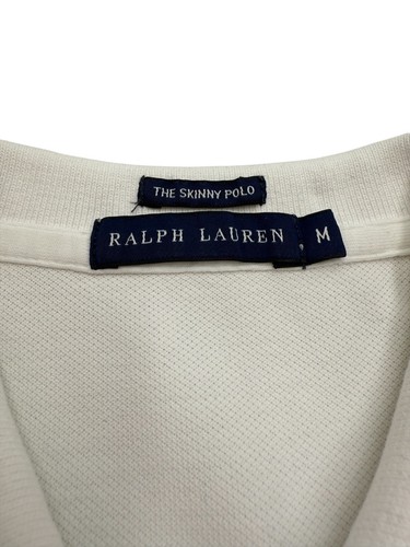 Ralph Lauren Mujer Informal The Skinny Polo Camiseta Talla M - Imagen 4 de 8