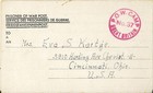 Wwii 1946 Cover/Letter "Great Britain German Pow Camp 37 To Cincinnati Ohio" Vg