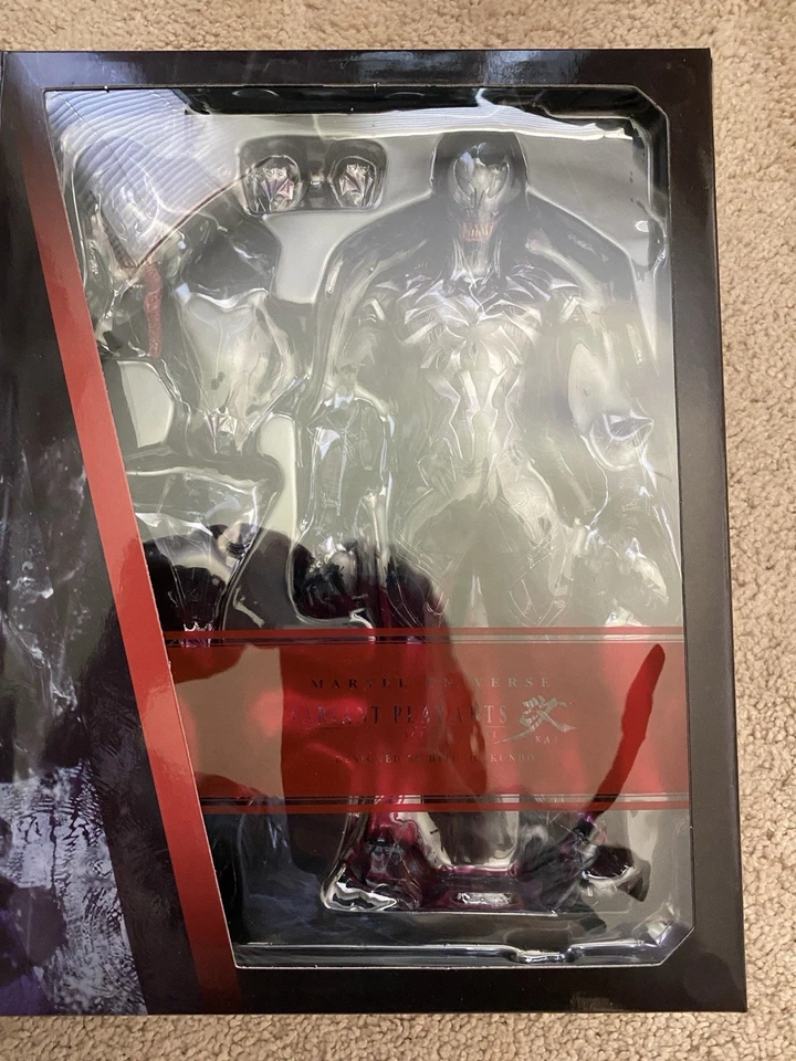 Square-Enix Marvel Universe Venom Variant Play Arts Kai Action Figure - Image 3 of 4