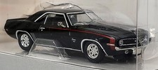 Brekina NEW HO 1/87 Scale Classic 1969 Chevy Camaro in Black Finish