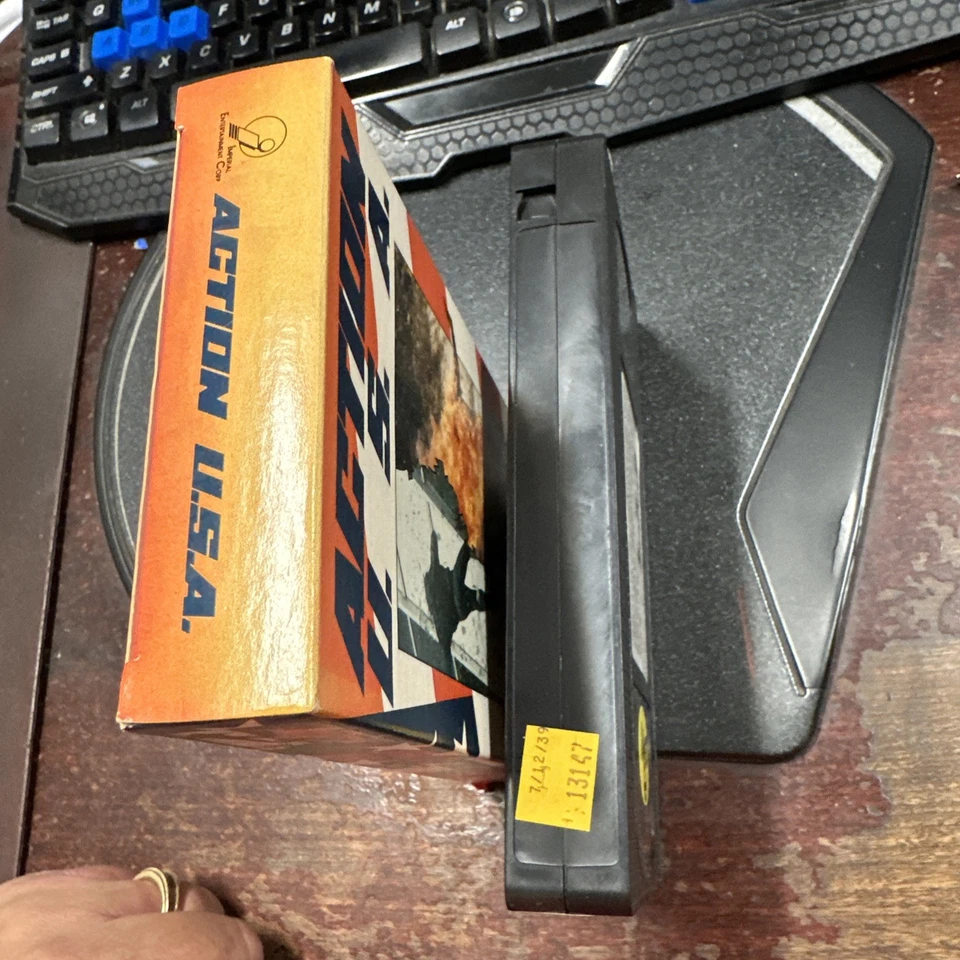 Action USA VHS 80’s Cult Classic Stuntman Movie Film 1989 U.S.A. IMPERIAL - Image 3 of 3