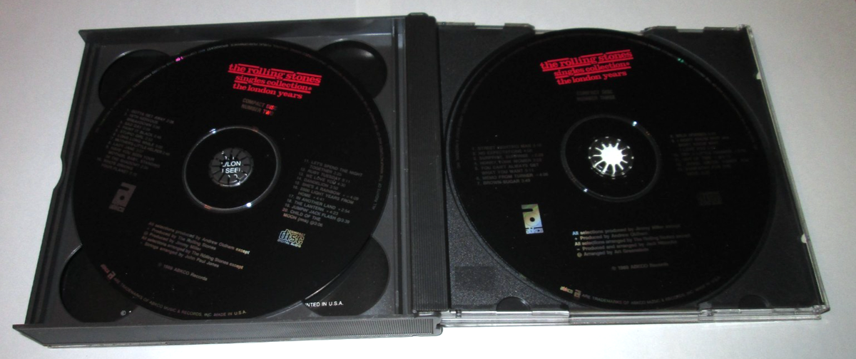 ROLLING STONES SINGLES COLLECTION THE LONDON YEARS 3 CD SET