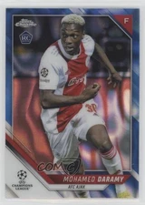 2021-22 Topps Chrome UCL Blue Lava Refractor Mohamed Daramy #68 Rookie RC