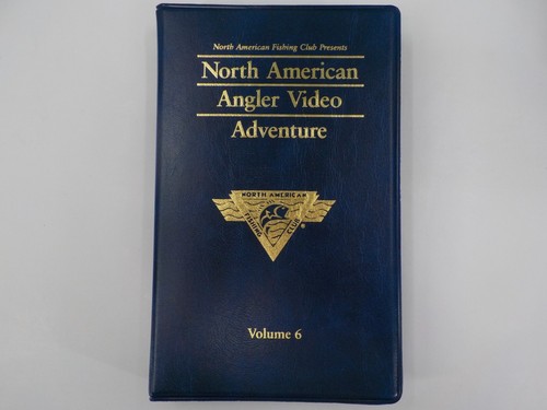 North American Angler Video Adventure Vintage VHS Volumes 5-8 Fishing Club EUC - Picture 8 of 16