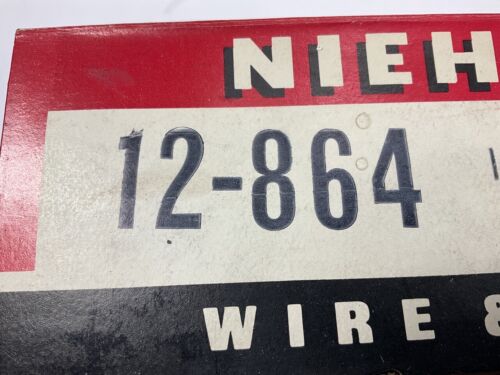 Vintage Niehoff 12-864 Universal Ignition Spark Plug Wire Set For American V8 - Picture 3 of 3