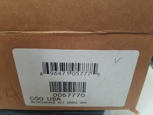 GENERAC Maintenance Kit 5777  For 5622,5623,5698,5700 - Picture 4 of 4