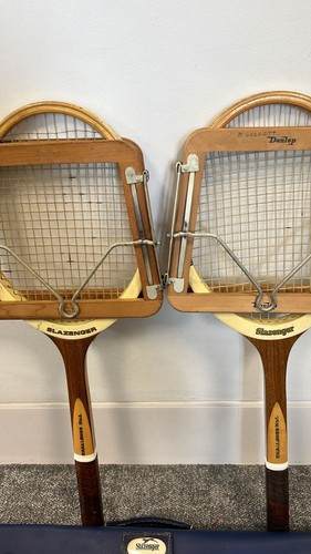 Vintage Retro Wooden Tennis Racket Slazenger, Dunlop, Professional, Wilson - Picture 82 of 145