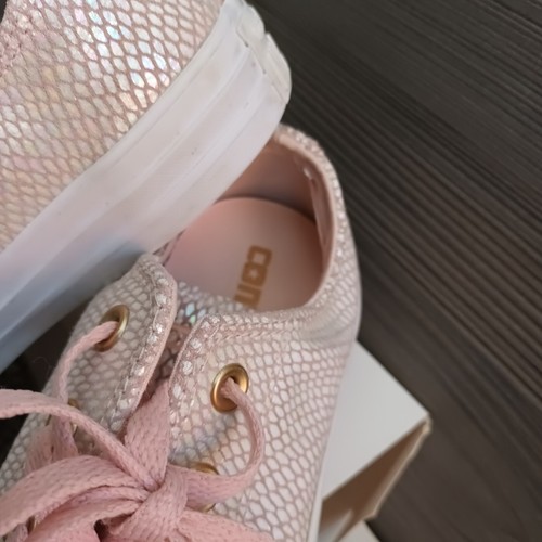 Converse All Star Chuck Taylor Low Top Pink Snake UK 4 - Picture 5 of 16