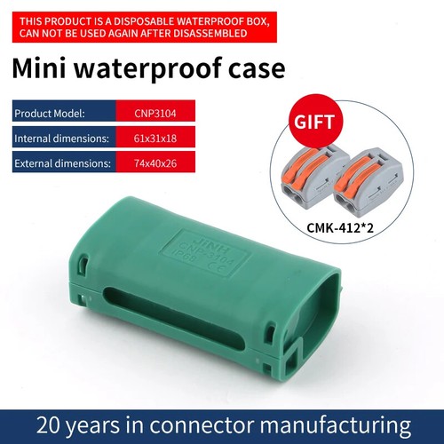 JakeSpecial – Mini Gel Wire Connector Waterproof Terminal Blocks - Bild 17 von 24