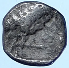 YEHUD Judea PERSIAN RULE Ancient Silver Greek Jewish Gerah Coin Hen 1052 i114331