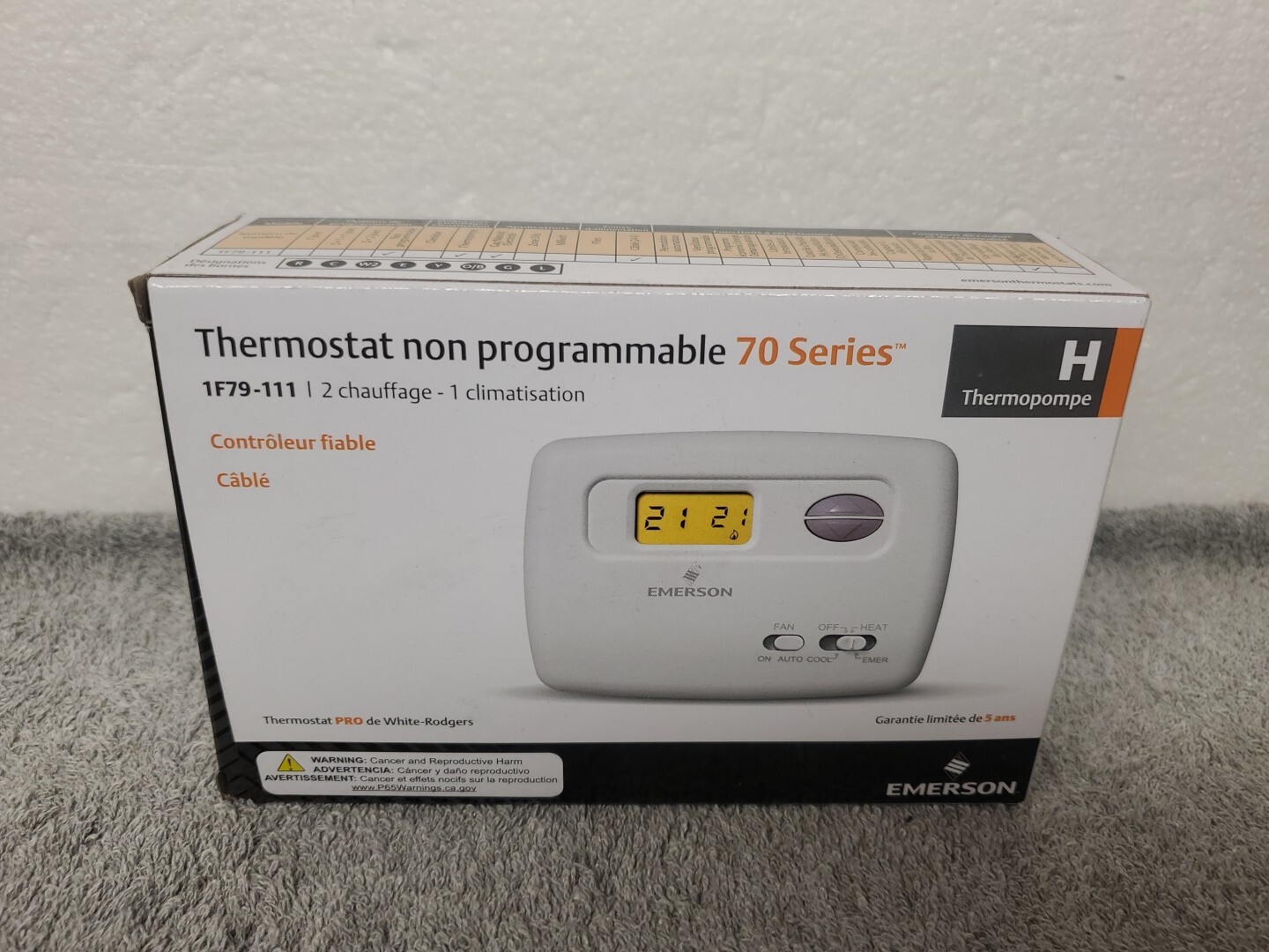WhiteRodgers 1F79111 Thermostat for sale online eBay