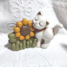 THUN gatto con girasole, pezzo fuori produzione. sprovvista di scatola