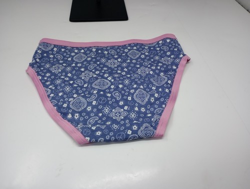 SO Girls Size 10 Hipster Brief Underwear 1 Pair Only 100% Cotton Design - Picture 5 of 5