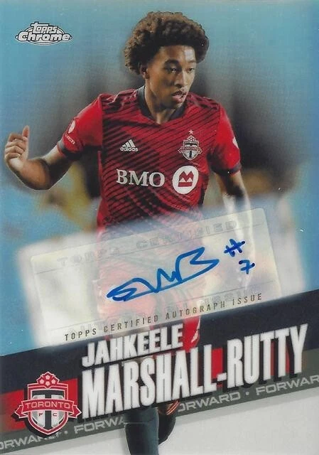 2022 Topps Chrome Major League Soccer Base Common Autographs Auto - MLS - Image 3 of 4