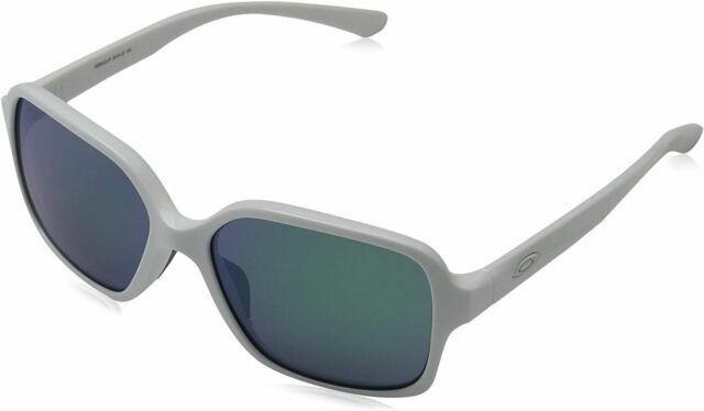 Oakley Proxy OO9312-07 White Oversize Jade Iridium Lenses Women's