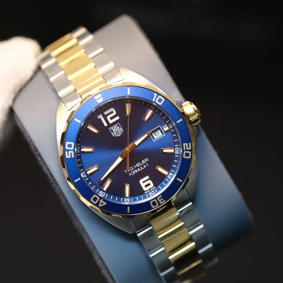 Original FULL SET Tag Heuer WAZ1120.BB0879 Formula 1 Two-Tone Mens Watch - Image 2 of 4