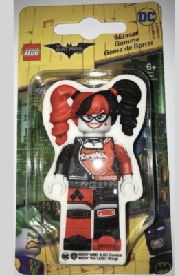 New Sealed DC LEGO Batman Movie Harley Quinn Santoki Eraser