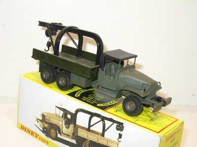 Dinky Toys – Camion GMC Grue Militaire 1:43 + Figurine Pilote