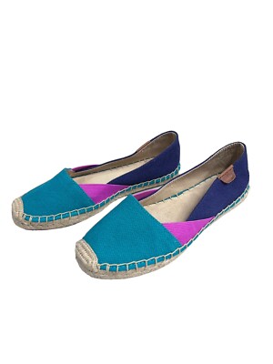 Sperry Multicolor Color Block Espadrilles Size 7