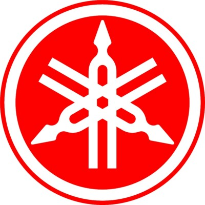 #ad Logo tuning fork Yamaha decal sticker bike motorcycle racing sport die cut $2.50