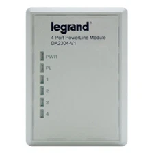 Legrand DA2304-V1 4 Port Powerline Network Adapter