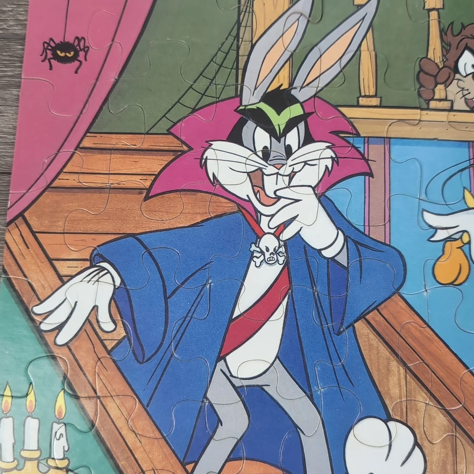 Rompecabezas Completo De Colección Looney Tunes Halloween Bichos Lucas Cerdo Cerdo Arco Iris Foto 4 de 4