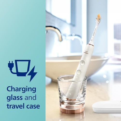 Philips Sonicare DiamondClean Smart 9300 Rechargeable Power Toothbrush Rosegold - Picture 7 of 7