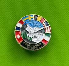 #5051# Italie/ Joli insigne de Ski/ Piazzo Cavali 2200 mt/ Caspoggio 1150 mt