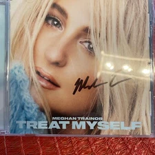 TREAT MYSELF by Meghan Trainor (CD, 2020) Signed Autographed