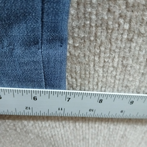 Calvin Klein Big Boy 2 Piece Suit Plain-Weave Blazer 16 Pants 18 Blue 26" Inseam - Bild 15 von 23