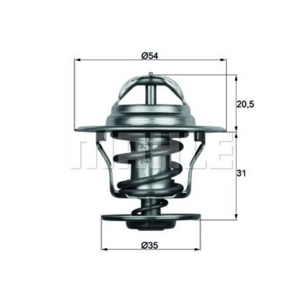 Mahle Thermostat KüHlmittel Mit Dichtung 84°C FüR VW Golf III Jetta I TX 15 84D-image