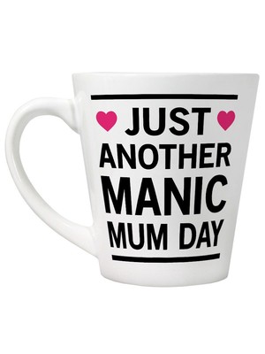 Latte Mug Just Another Manic Mum Day White Ebay - 