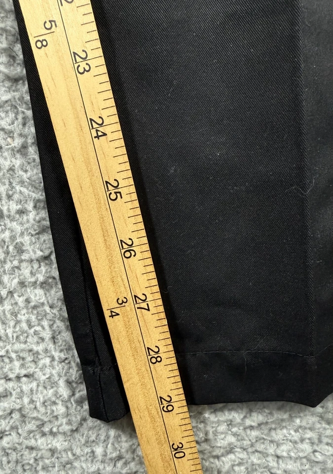 McDonald’s Apparel Collection Uniform Pants Womens 4-30 Crew Employee Black - Image 3 of 4