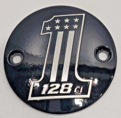 Couvre-moteur Chromé Custom Engraving Pour Harley M8 128 - Réf. 128-14-63