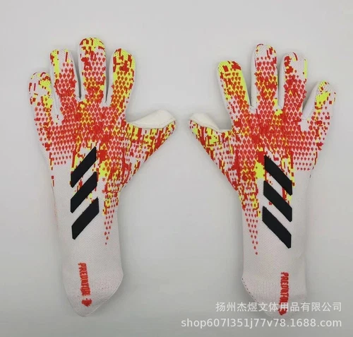 Profi Fußball Torwarthandschuhe Herren Torwarthandschuhe schützt Finger Gr 4-9 - Bild 24 von 35