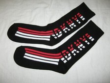 Image of BRAND NEW DKNY Mens Cotton Rich Crew Socks Black Size 7 - 11