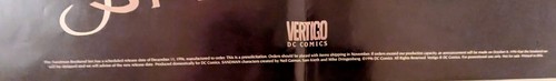 HUGE Sandman Bookends Promo Poster VTG 1996 DC Comics Vertigo 34"x22" BRAND NEW - Picture 2 of 2