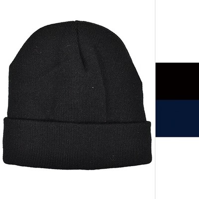 L-merch Knitted Hat with Fleece 1454 Mütze NEU