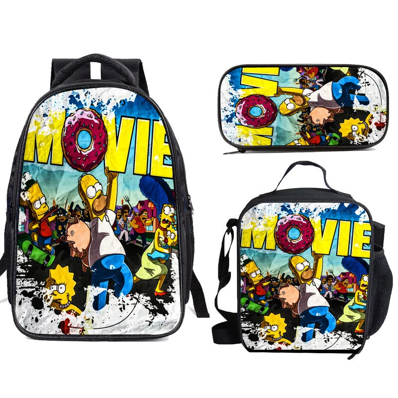 The Simpson Backpack Set for Kids
