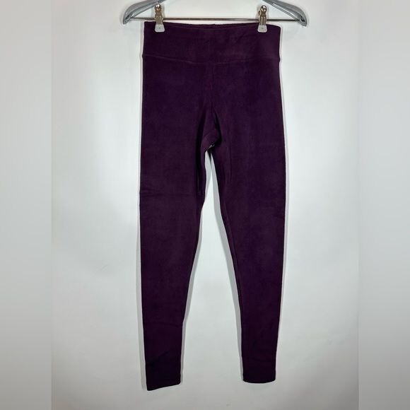 Sahalie Women's XS Purple Butter Fleece Leggings