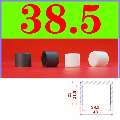 Round Plastic Black Blanking End Cap Caps Tube Pipe Inserts Plug Bung 2- 78.5mm - Picture 38 of 58