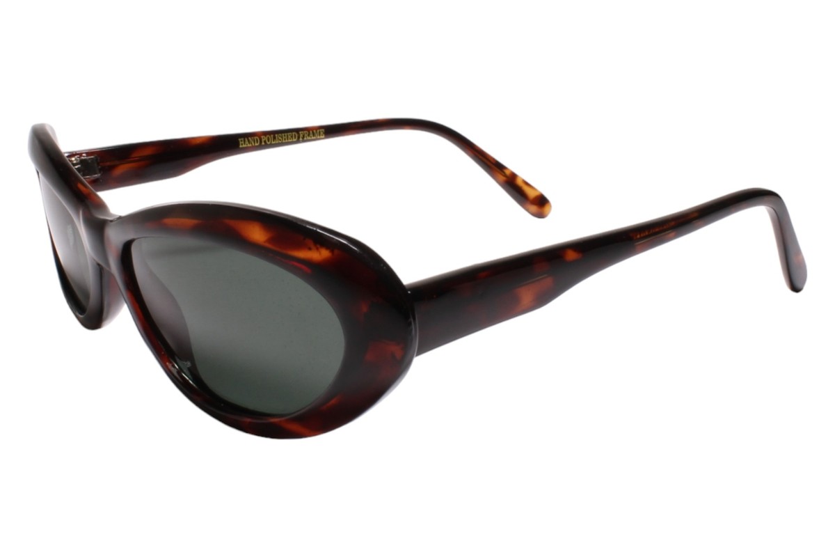 True Vintage 80s 90s Womens Rounded Cat Eye Tortoise  display picture 2
