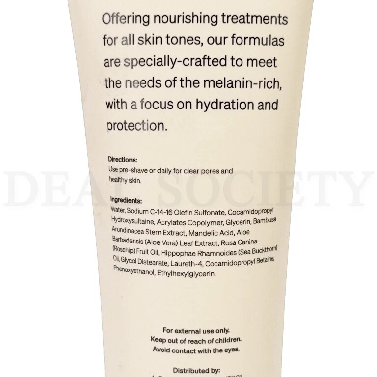 Loved 01 limpador esfoliante hidratante profundo 6 oz lote de 2 - Imagem 3 de 3