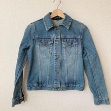 MARC JACOBS Denim Jacket V Seam Size 2 Distressed